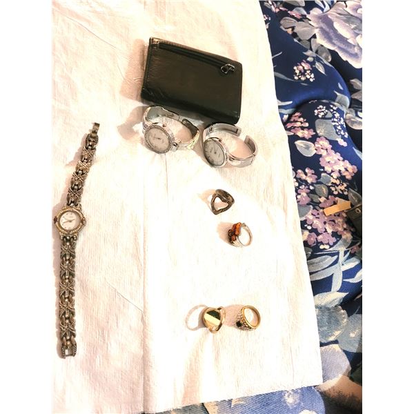 Sterling Rings, Costume Jewlery A