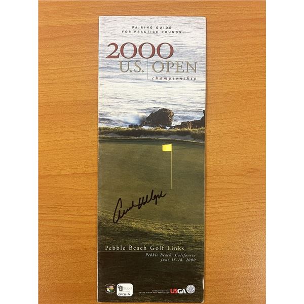 2000 Pebble Beach 100th U.S. Open Championship Andrew Magee signed program - Global Authenticated