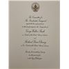 Image 1 : Bush, Cheney 2005 Inauguration Invitation