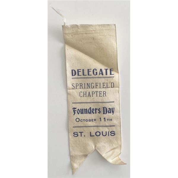 St. Louis Founders Day ribbon
