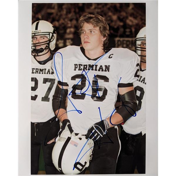 Friday Night Lights Garrett Hedlund signed photo