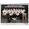 Image 1 : 1995 Anaheim Bullfrogs signed team photo