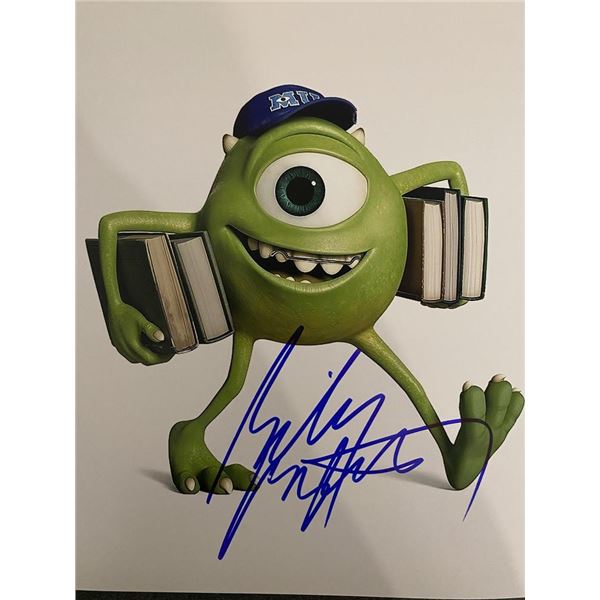 Monsters Inc. Billy Crystal signed movie photo