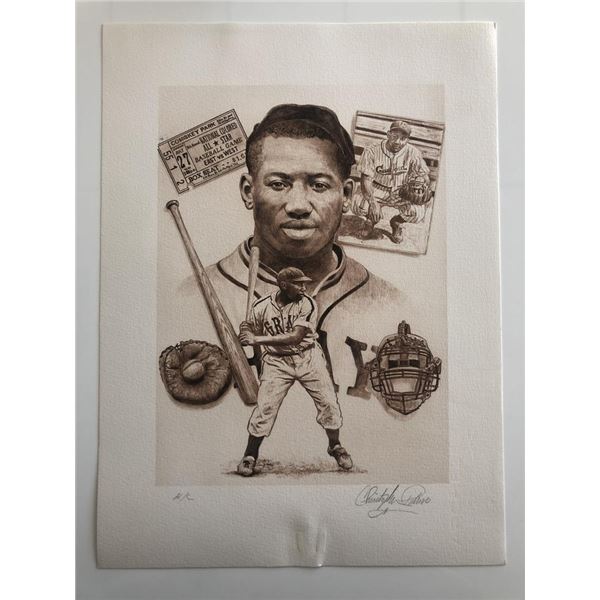 Josh Gibson Artwork. Artist Signed Hors Commerce Print