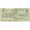 Image 1 : Around The World in 80 Days Beatrice Lillie signed check