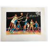 Image 1 : The Way It Was Art Series. Boston Celtics - Los Angeles Lakers NBA Championship Playoff, 1962 Print 