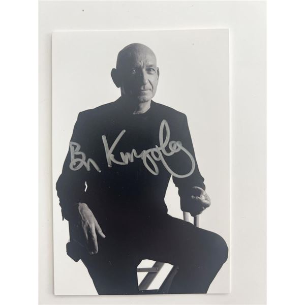 Sexy Beast Ben Kingsley signed photo
