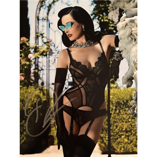 Dita Von Teese signed photo