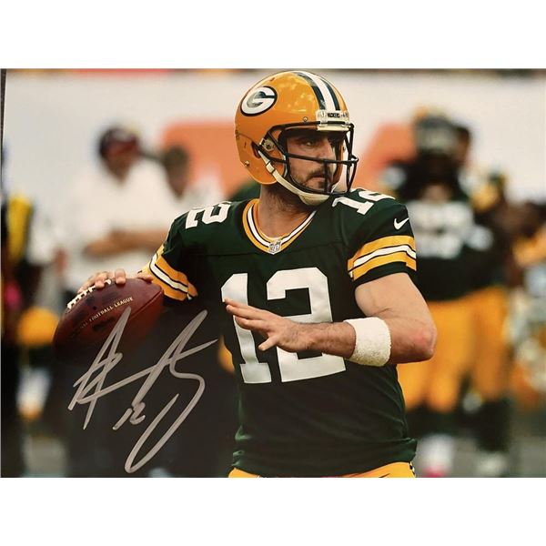 Green Bay Packers Aaron Rodgers signed photo
