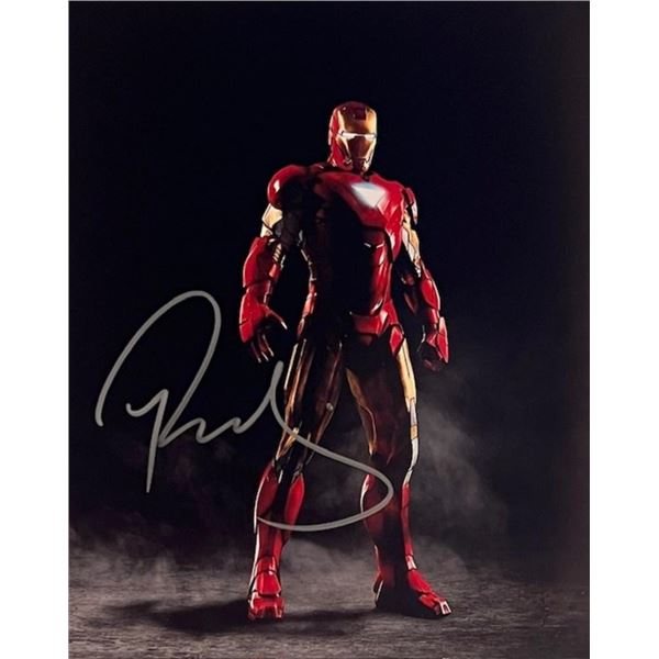 Iron Man Robert Downey Jr Signed Photo