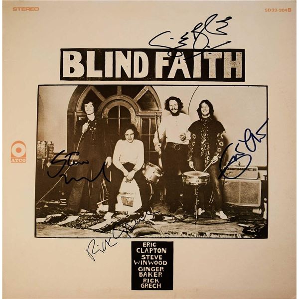 Blind Faith signed 1969 Debut Album