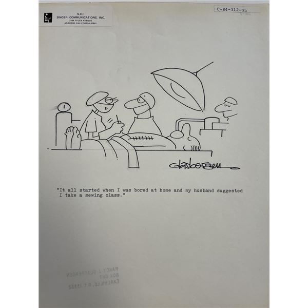 The Better Half Randy Glasbergen Original Cartoon