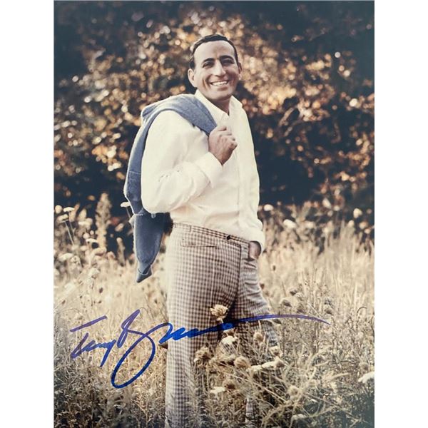Tony Bennett signed photo