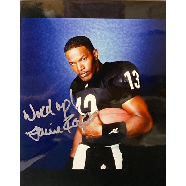 Any Given Sunday Jamie Foxx Signed Movie Photo