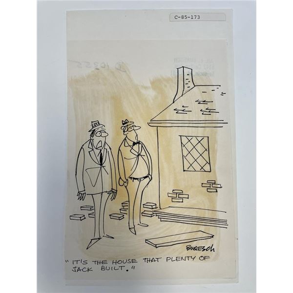 Joe Buresch Original Cartoon