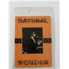 Image 1 : Stevie Wonder Natural Wonder 1992 Tour Backstage Pass
