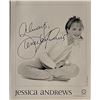 Image 1 : Country Singer Jessica Andrews signed photo