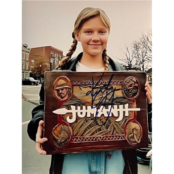 Jumanji Kirsten Dunst signed movie photo