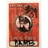 Image 1 : Bon Jovi Crush Triumph the Earth 2000 Local Crew Backstage Pass