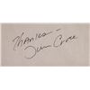 Image 1 : Bad Bad Leroy Brown Singer Jim Croce signature slip