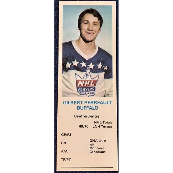 1970-71 DAD'S COOKIES GILBERT PERREAULT (HOF)