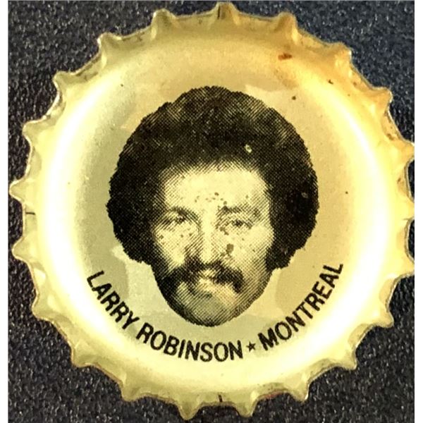 1980-81 PEPSI BOTTLE CAPS - LARRY ROBINSON (HOF)