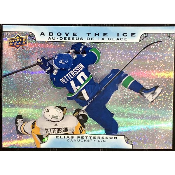 2025-26 UPPER DECK ABOVE THE ICE ELIAS PETTERSSON
