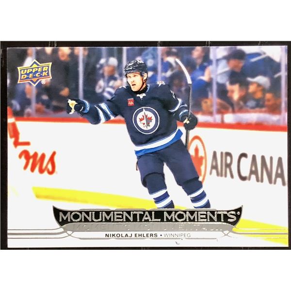 2025-26 UPPER DECK MONUMENTAL MOMENTS NIK EHLERS