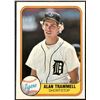 Image 1 : 1981 FLEER ALAN TRAMMELL (HOF)