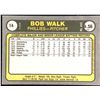 Image 2 : 1981 FLEER BOB WALK ROOKIE CARD