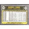 Image 2 : 1981 FLEER DARRELL EVANS