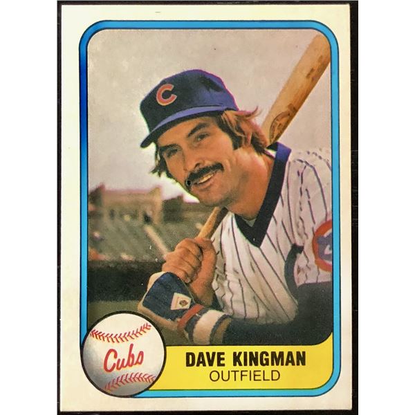 1981 FLEER DAVE KINGMAN