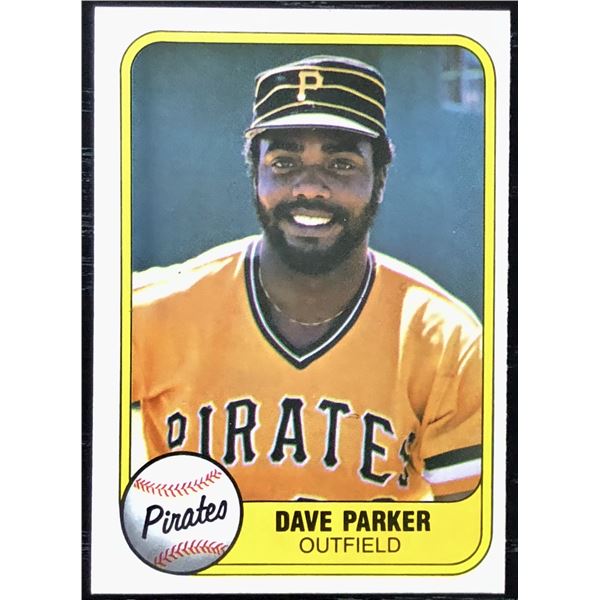 1981 FLEER DAVE PARKER (HOF)