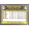 Image 2 : 1981 FLEER DENNIS MARTINEZ