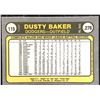 Image 2 : 1981 FLEER DUSTY BAKER