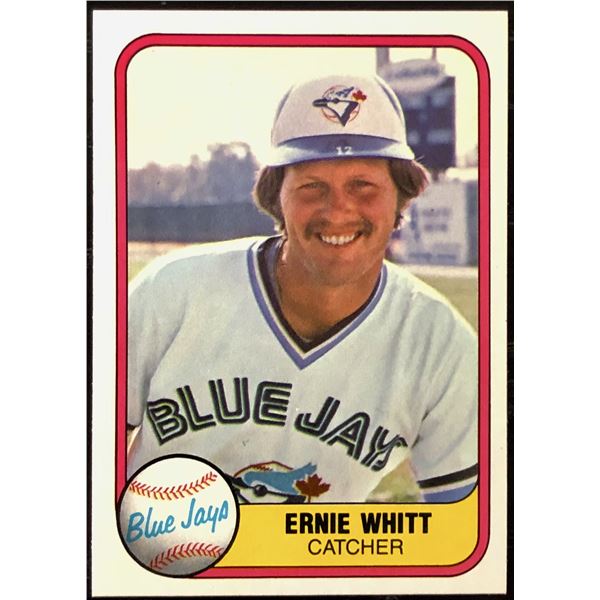 1981 FLEER ERNIE WHITT