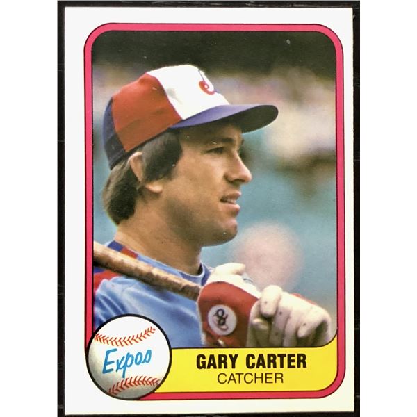 1981 FLEER GARY CARTER (HOF)