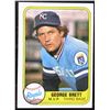 Image 1 : 1981 FLEER GEORGE BRETT (HOF)
