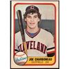 Image 1 : 1981 FLEER JOE CHARBONNEAU ROOKIE CARD