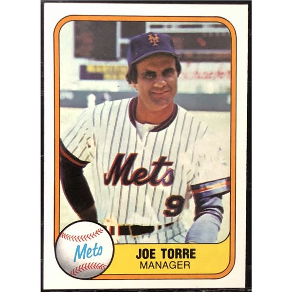 1981 FLEER JOE TORRE (HOF)