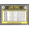 Image 2 : 1981 FLEER LUIS TIANT