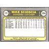 Image 2 : 1981 FLEER MIKE SCIOSCIA ROOKIE CARD