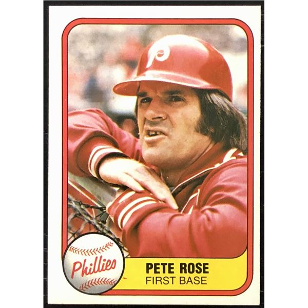 1981 FLEER PETE ROSE