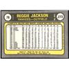 Image 2 : 1981 FLEER REGGIE JACKSON (HOF)