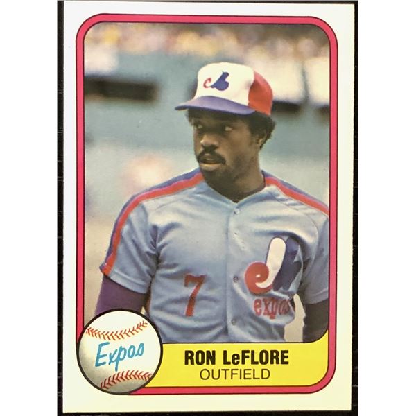 1981 FLEER RON LeFLORE