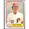 Image 1 : 1981 FLEER STEVE CARLTON (HOF)