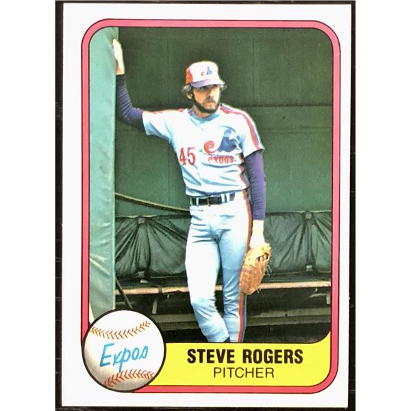 1981 FLEER STEVE ROGERS