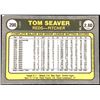 Image 2 : 1981 FLEER TOM SEAVER (HOF)