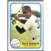 Image 1 : 1981 FLEER WILLIE RANDOLPH