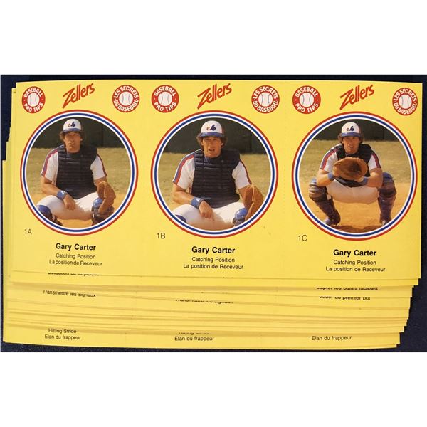 1982 MONTREAL EXPOS ZELLERS SET